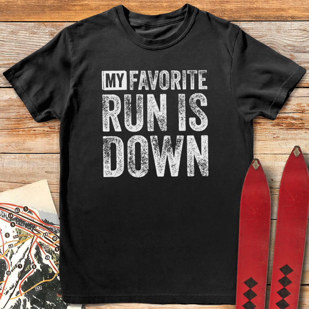 My Favorite Run Is Down T-Shirt