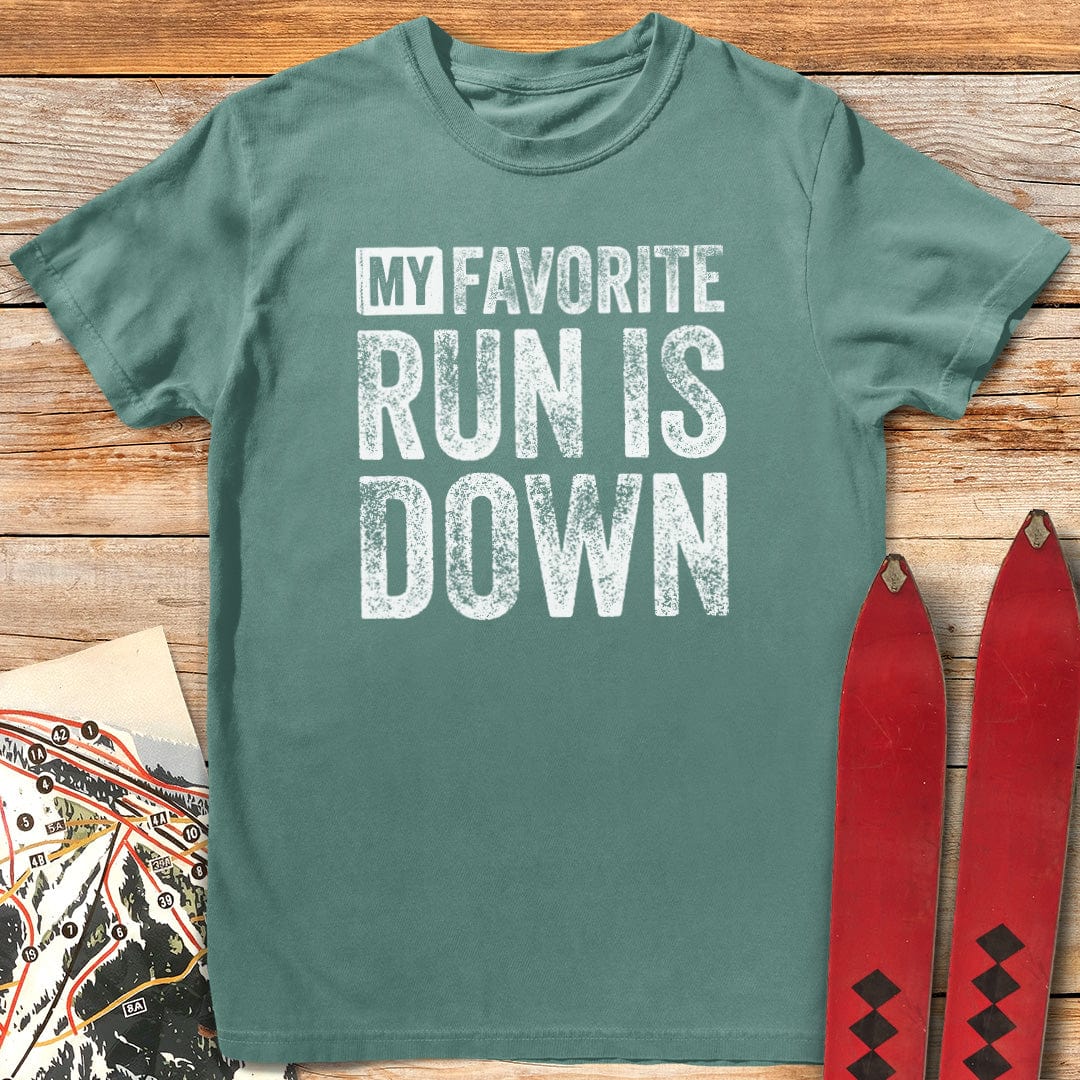 My Favorite Run Is Down T-Shirt