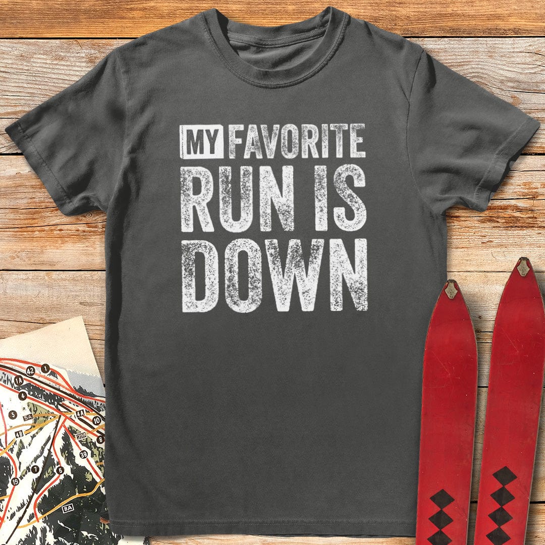 My Favorite Run Is Down T-Shirt