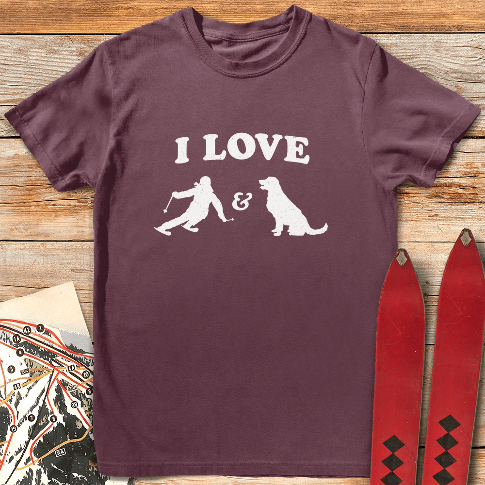 I Love Ski Dogs