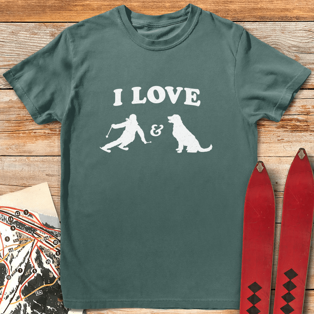 I Love Ski Dogs