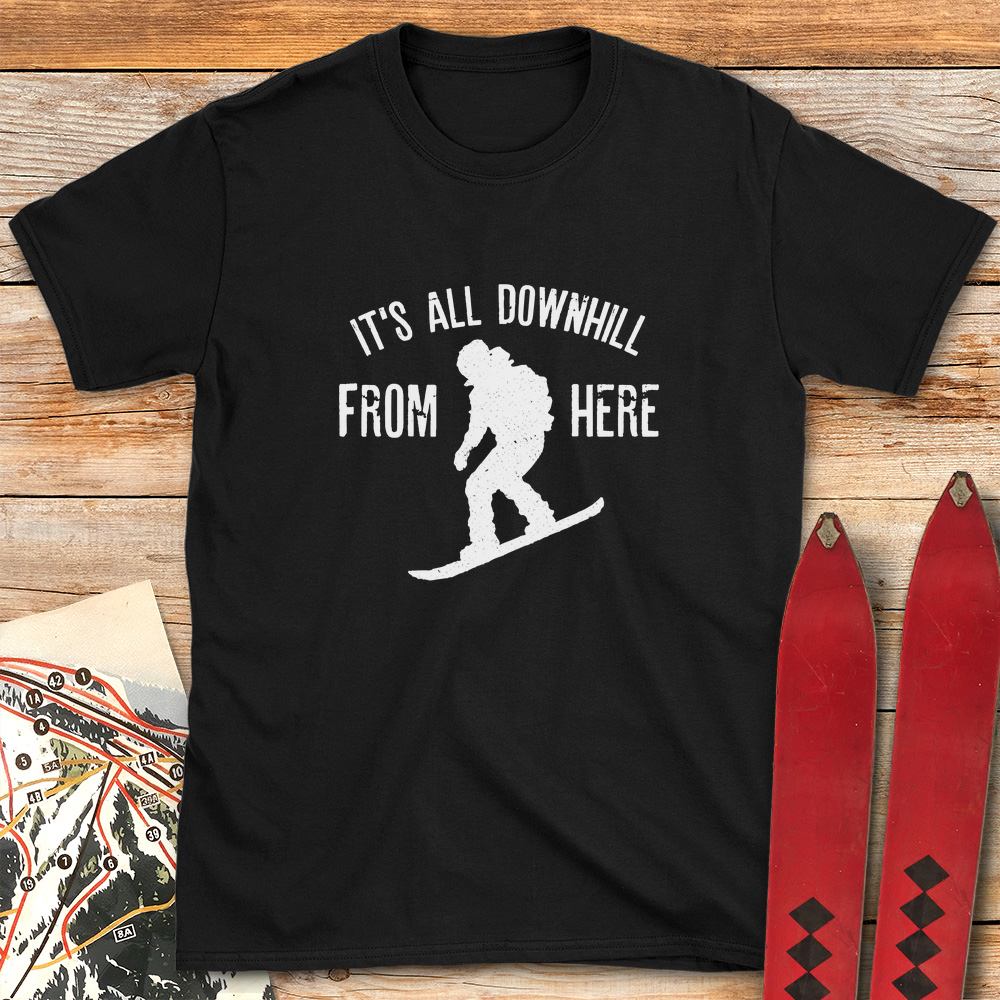 Downhill From Here Snowboard