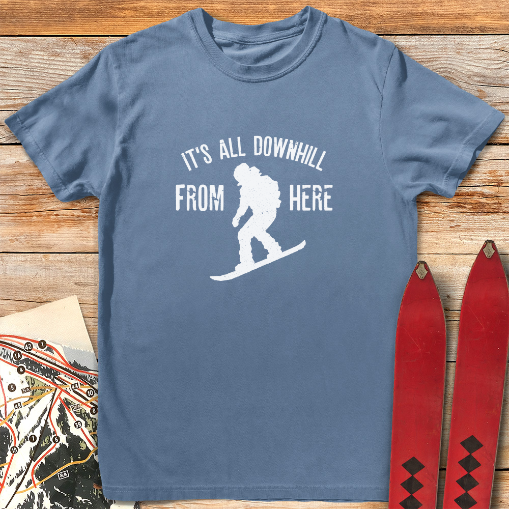 Downhill From Here Snowboard