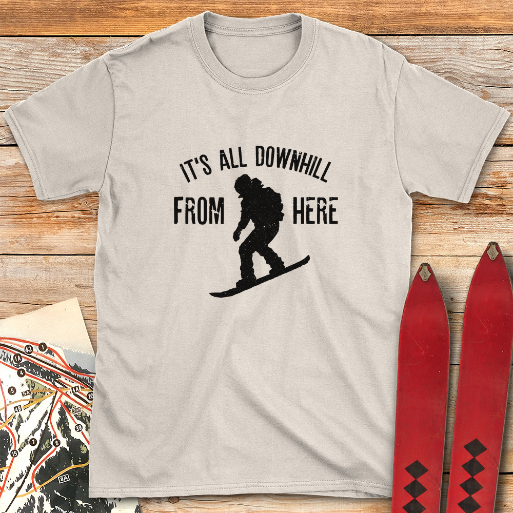 Downhill From Here Snowboard