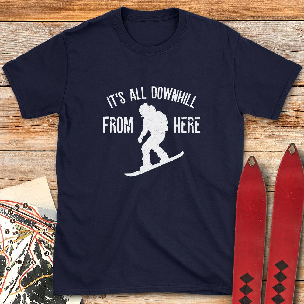 Downhill From Here Snowboard