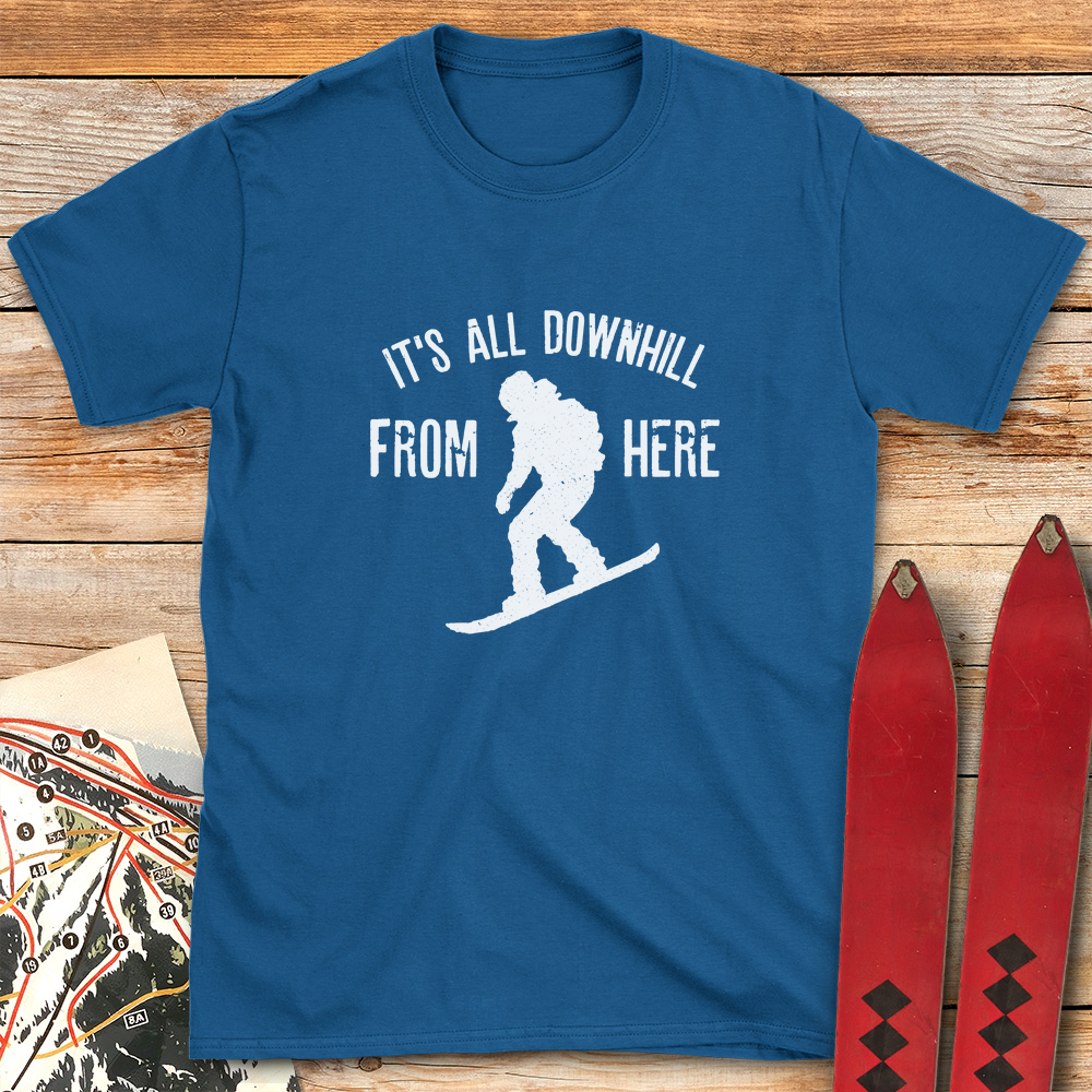 Downhill From Here Snowboard