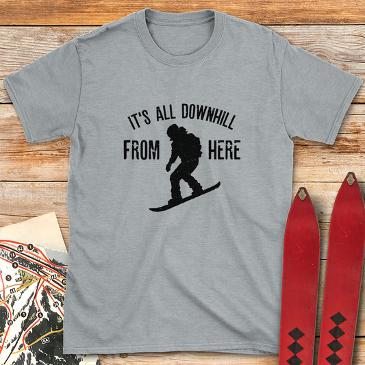 Downhill From Here Snowboard