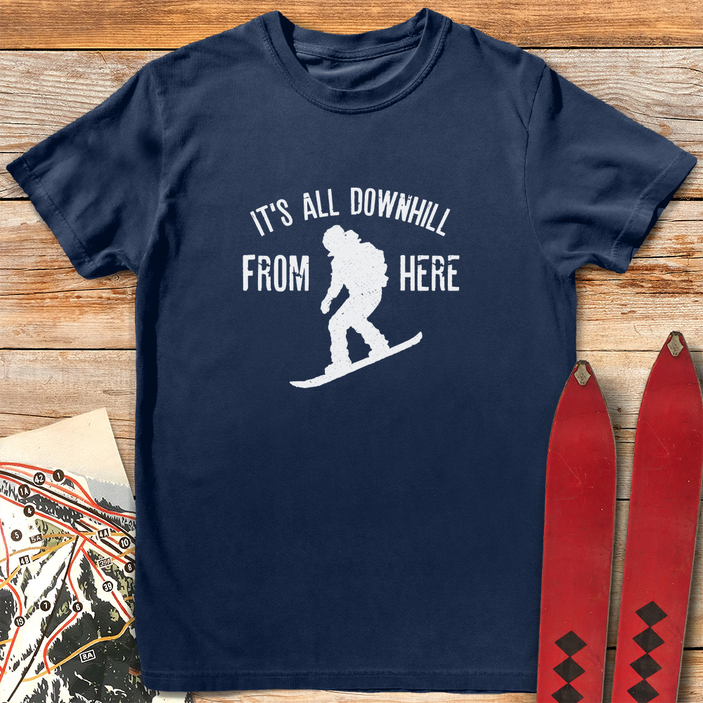 Downhill From Here Snowboard