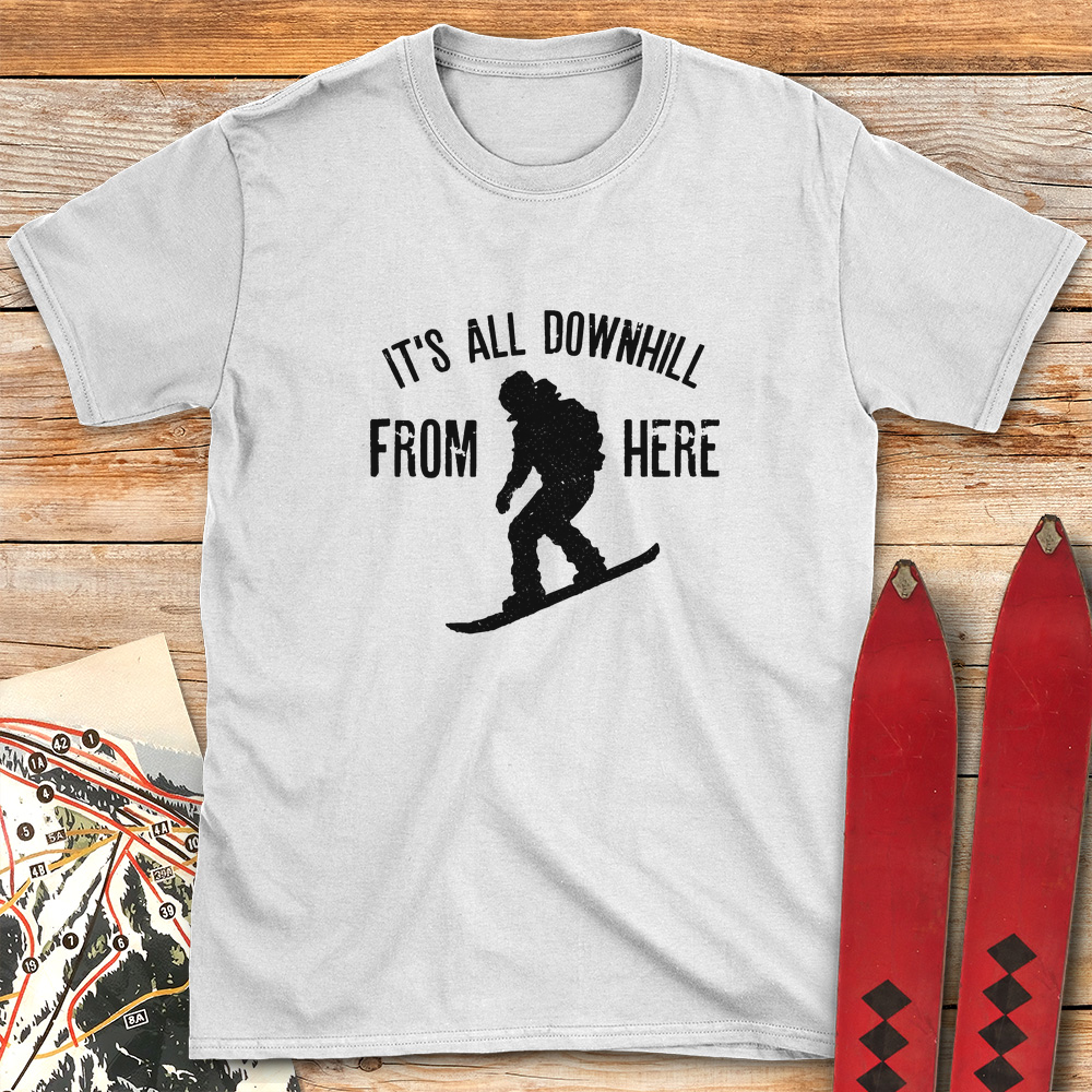 Downhill From Here Snowboard