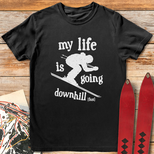 Downhill Fast Ski