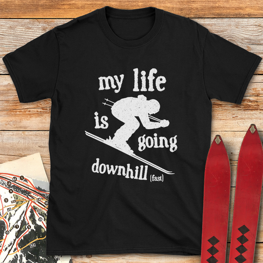 Downhill Fast Ski