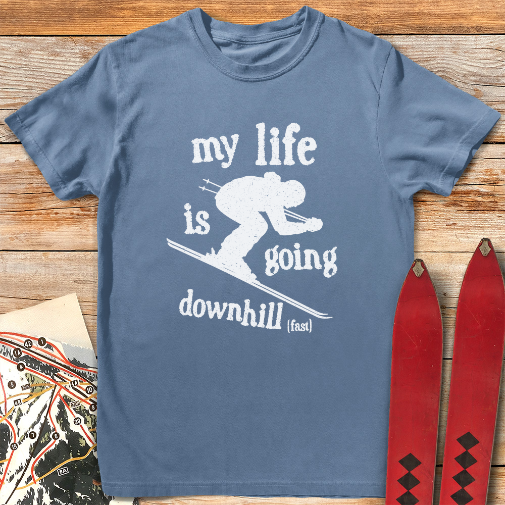 Downhill Fast Ski