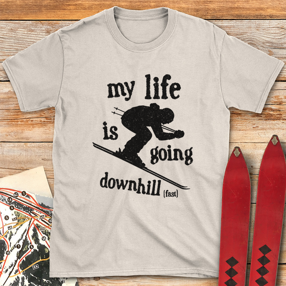 Downhill Fast Ski