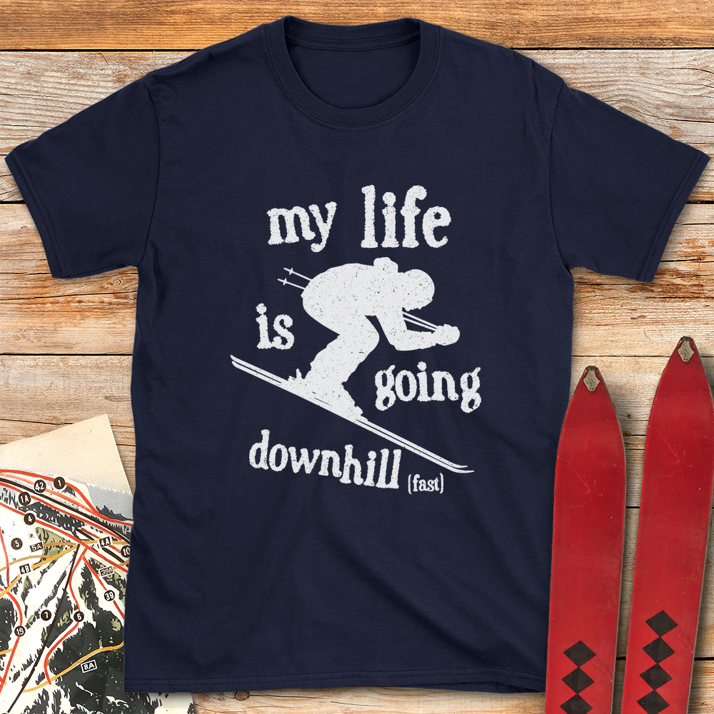 Downhill Fast Ski