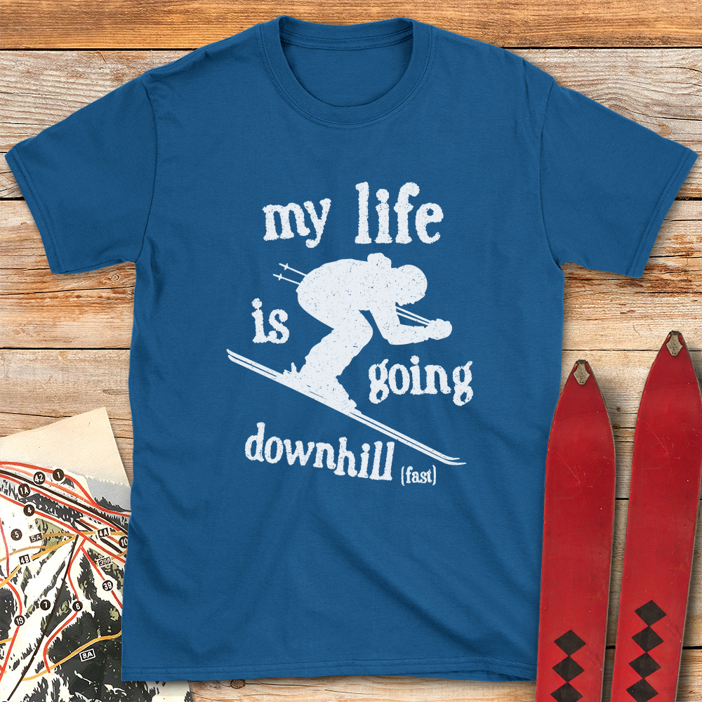 Downhill Fast Ski