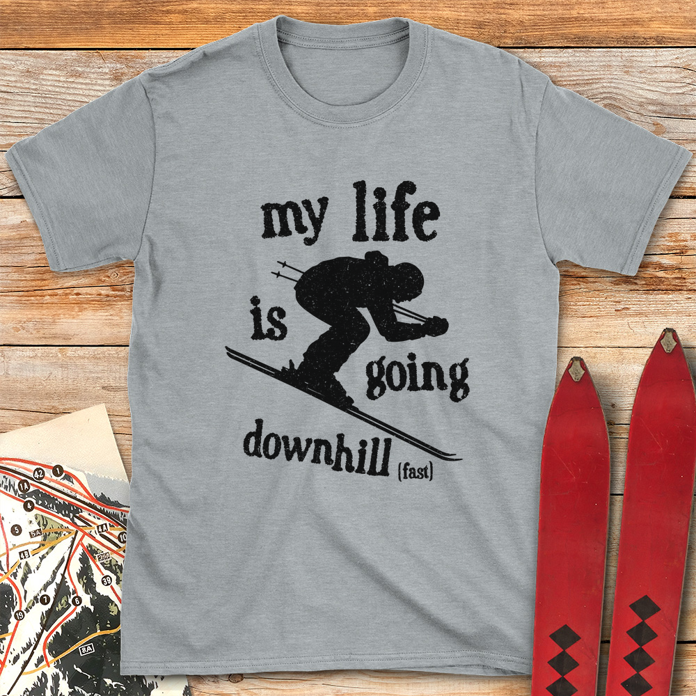 Downhill Fast Ski