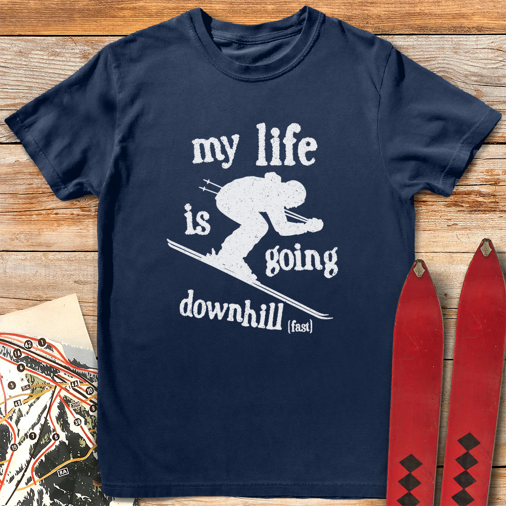 Downhill Fast Ski