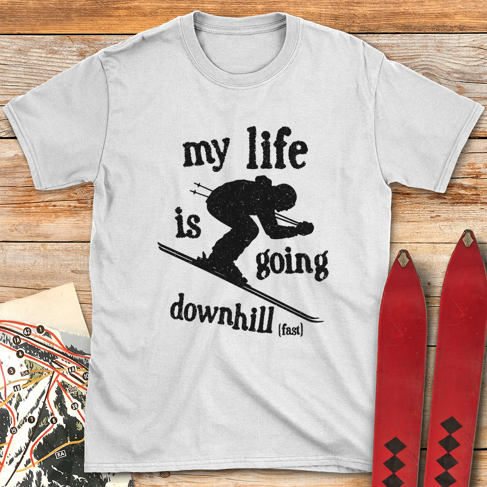 Downhill Fast Ski