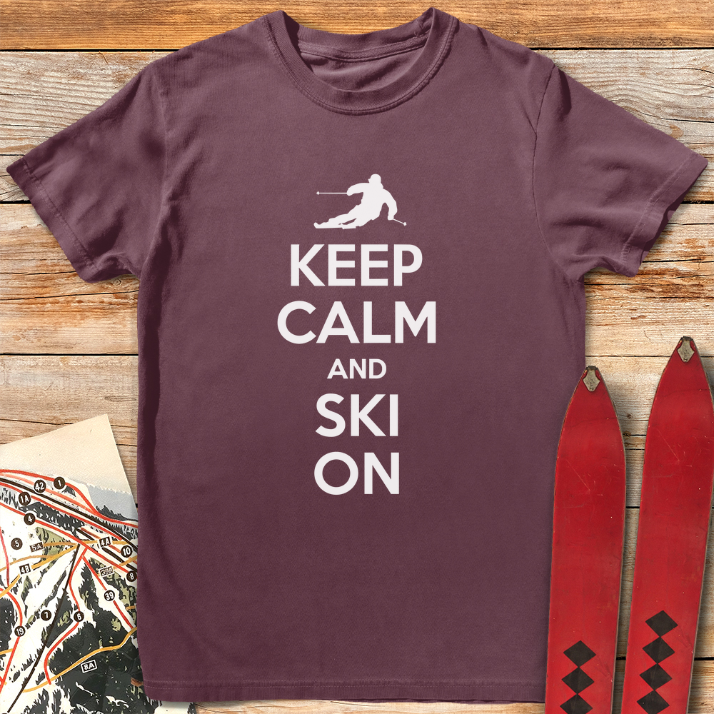 Keep Calm And Ski