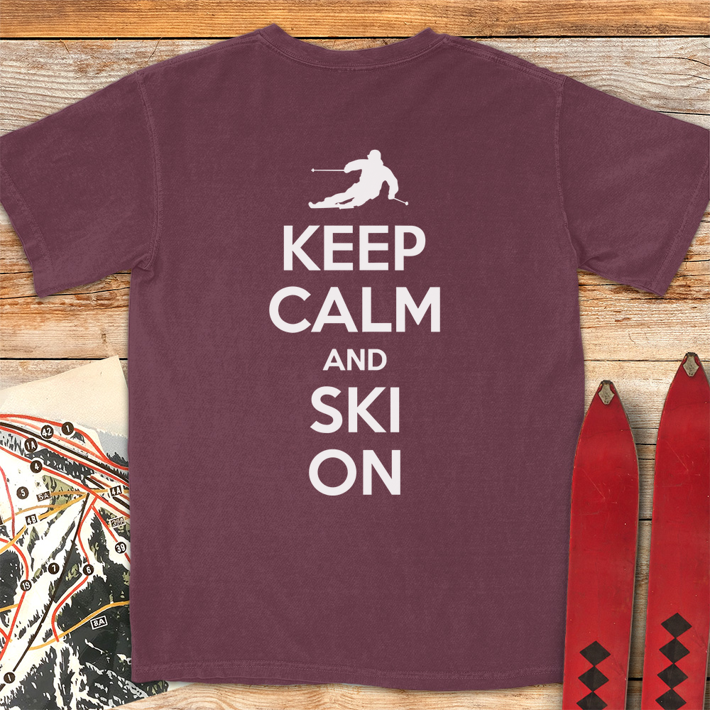 Keep Calm And Ski