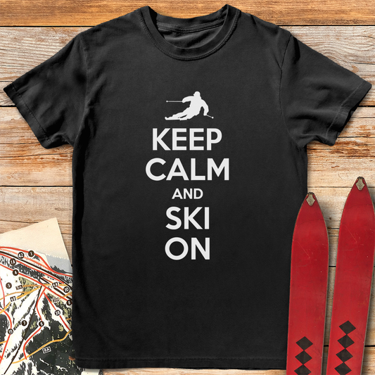Keep Calm And Ski