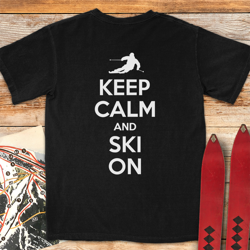 Keep Calm And Ski