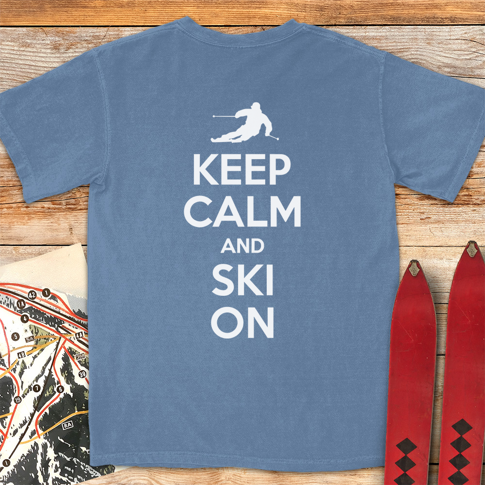 Keep Calm And Ski