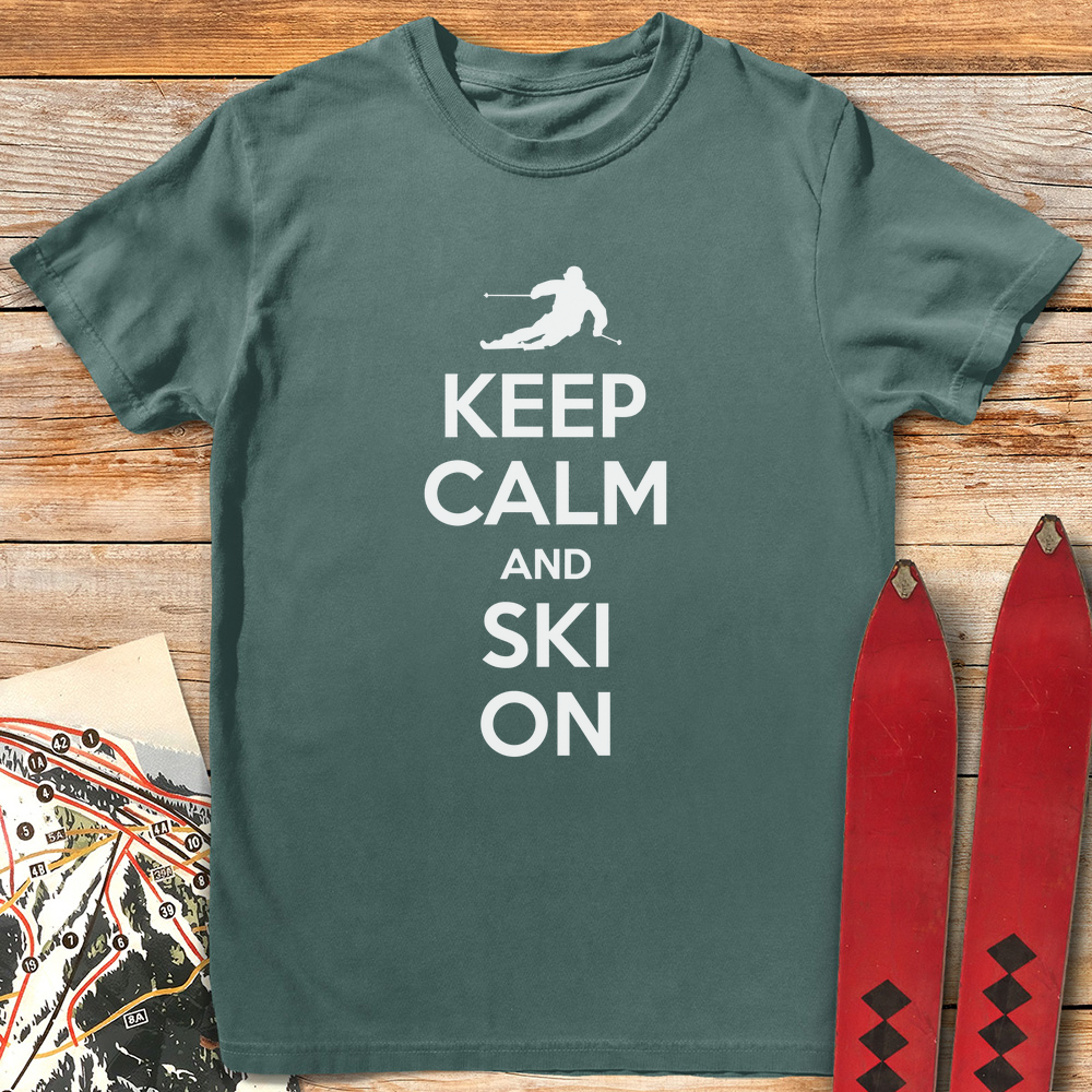Keep Calm And Ski