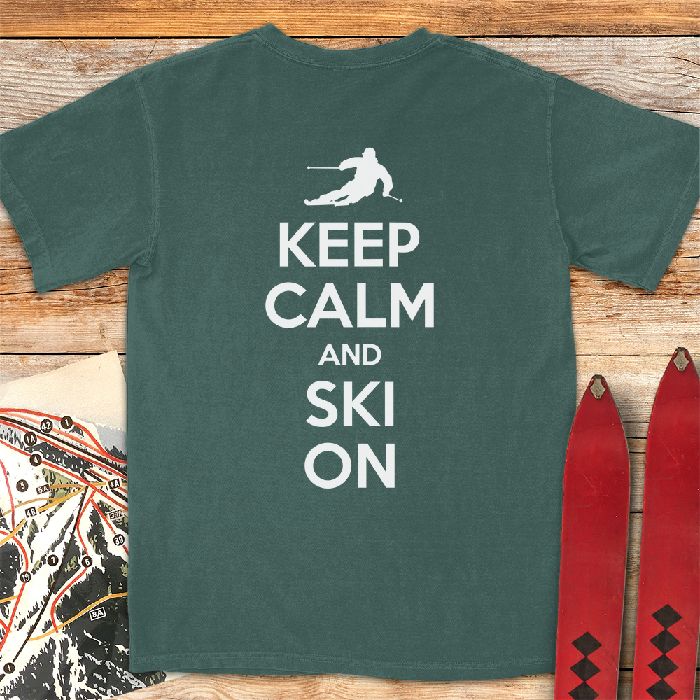 Keep Calm And Ski