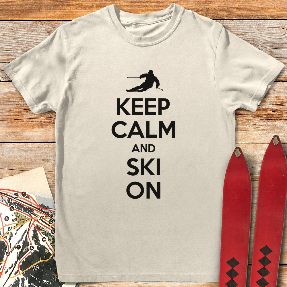 Keep Calm And Ski