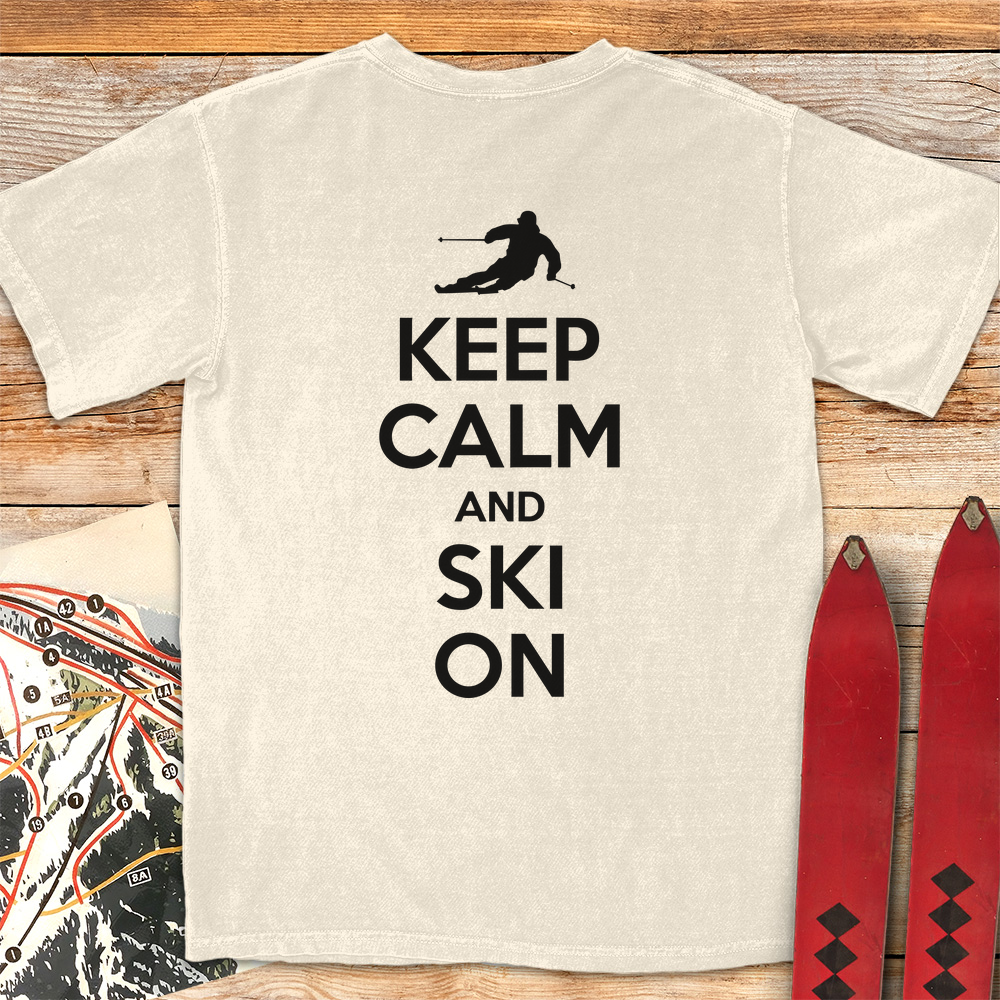 Keep Calm And Ski