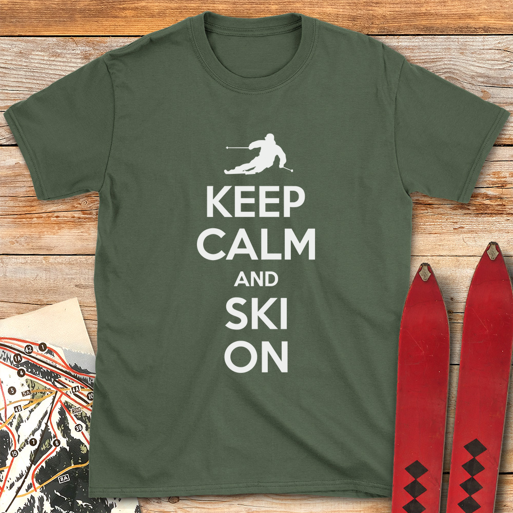 Keep Calm And Ski