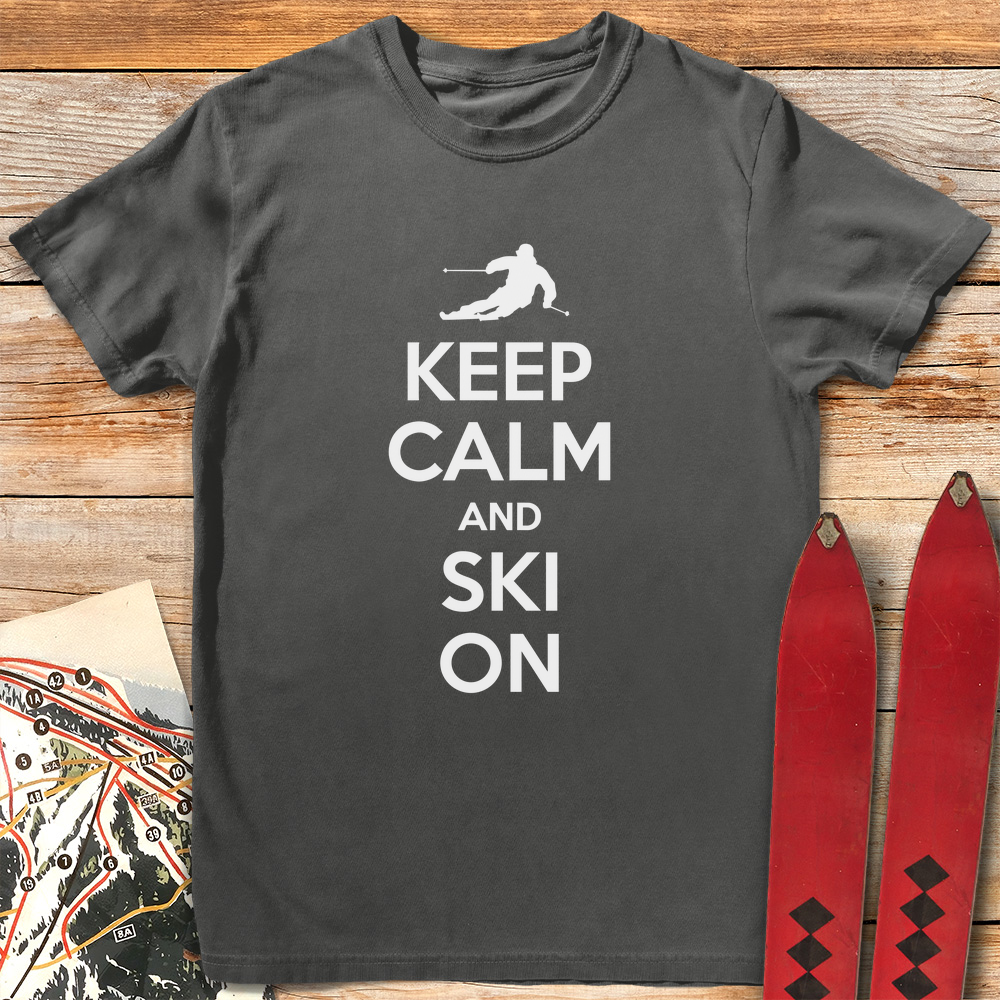 Keep Calm And Ski
