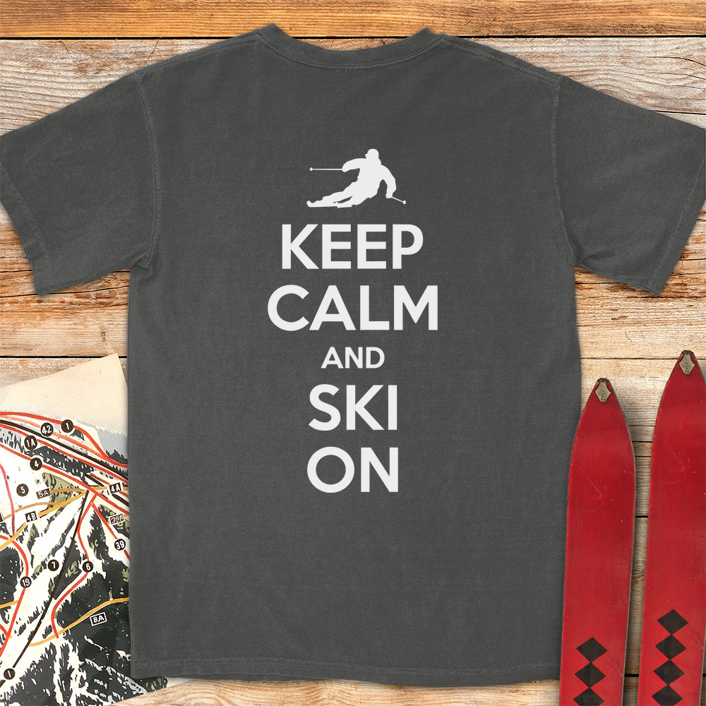 Keep Calm And Ski