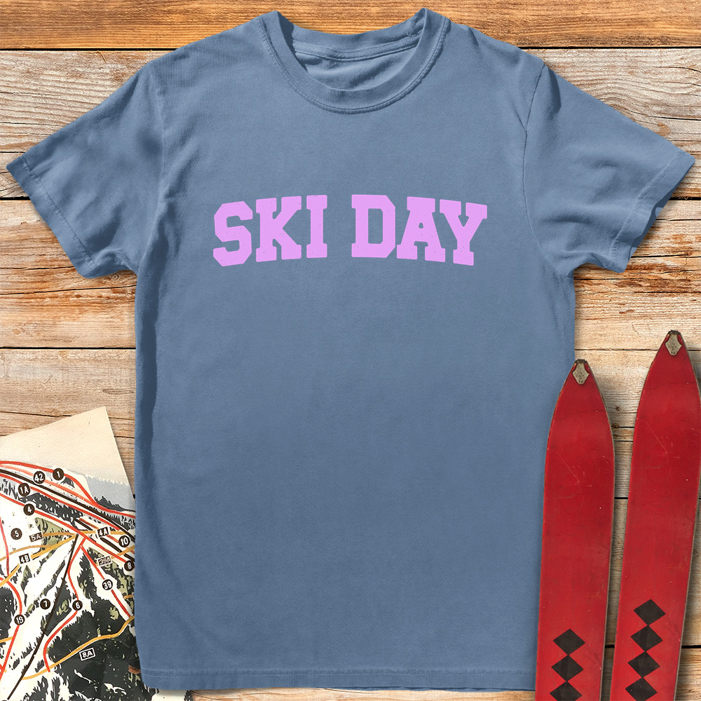 Ski Day Pink