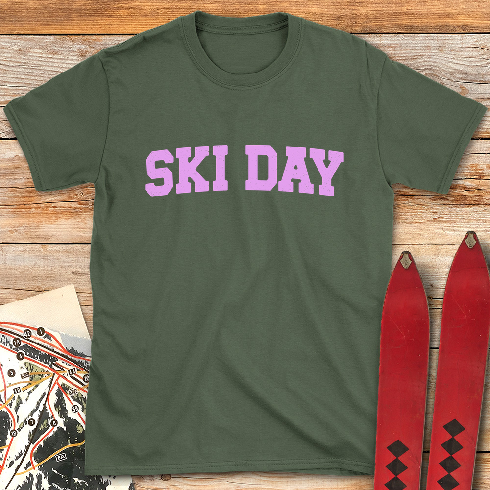 Ski Day Pink