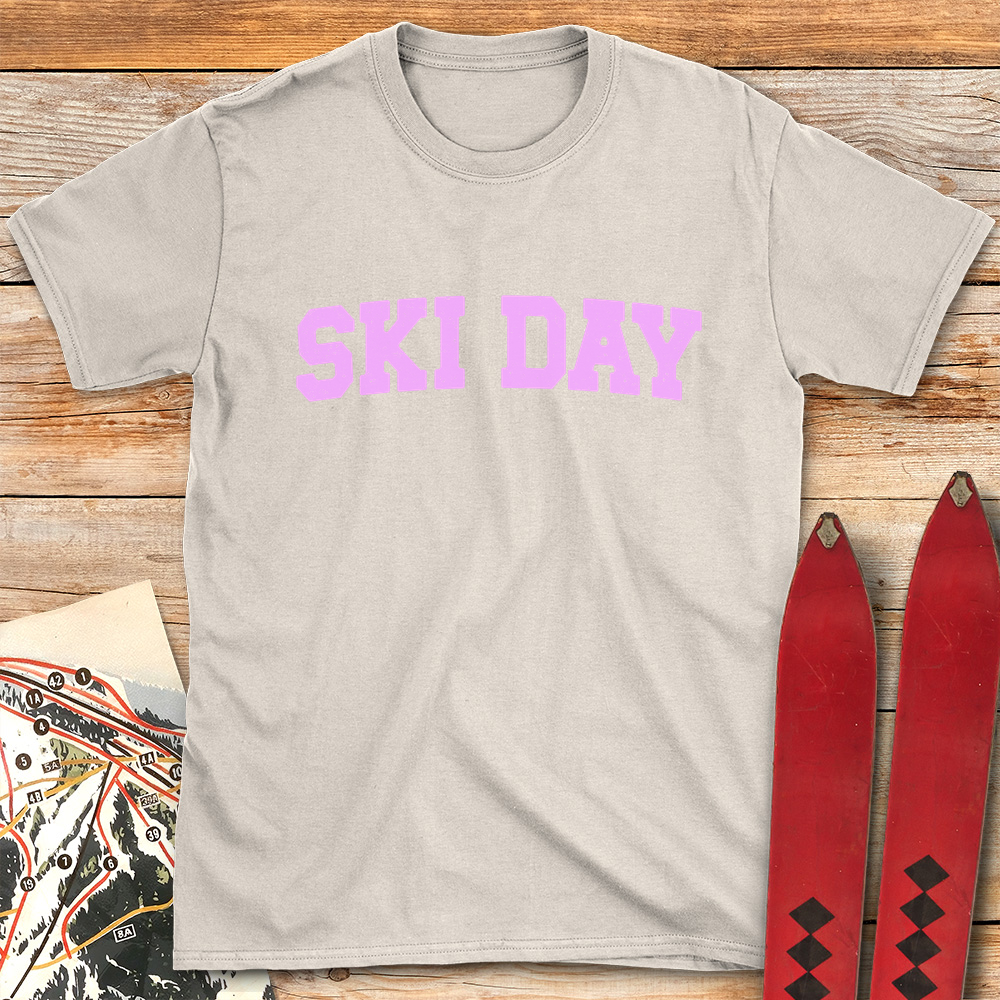 Ski Day Pink