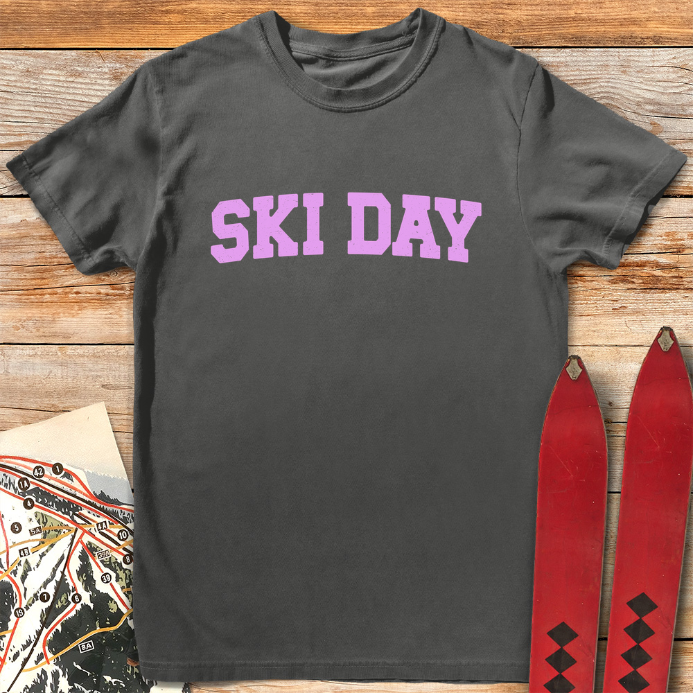Ski Day Pink