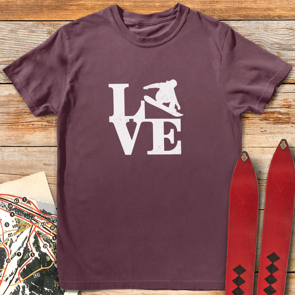 Love Sign Snowboard