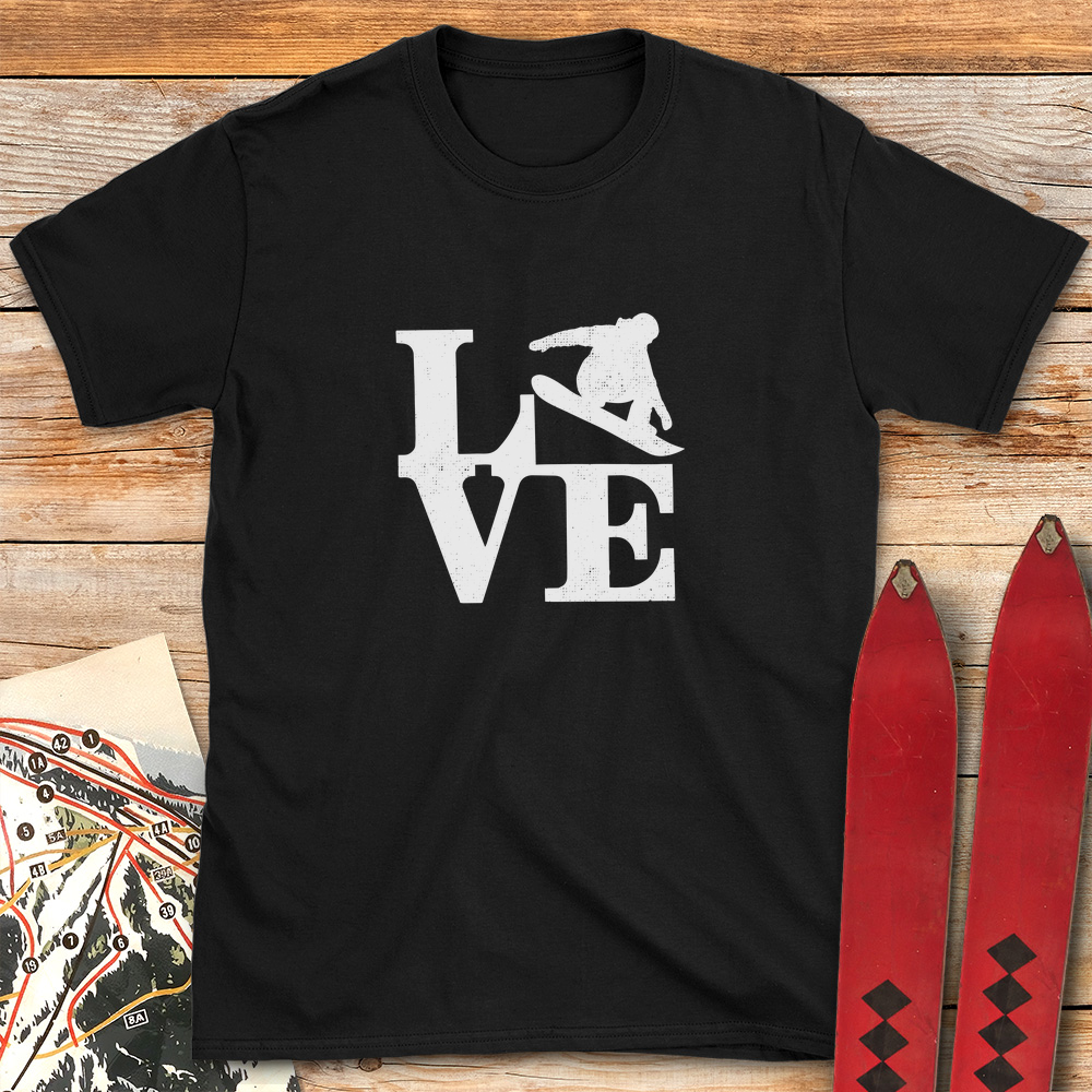 Love Sign Snowboard