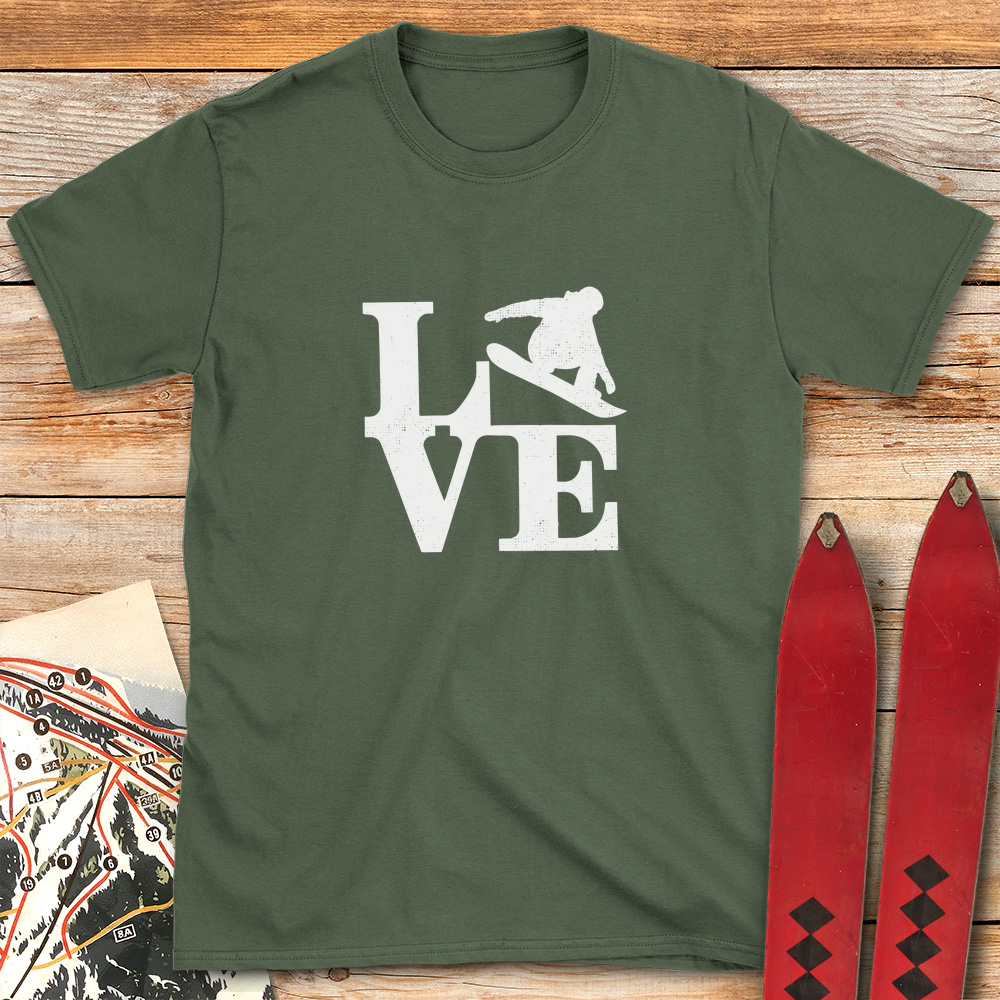 Love Sign Snowboard