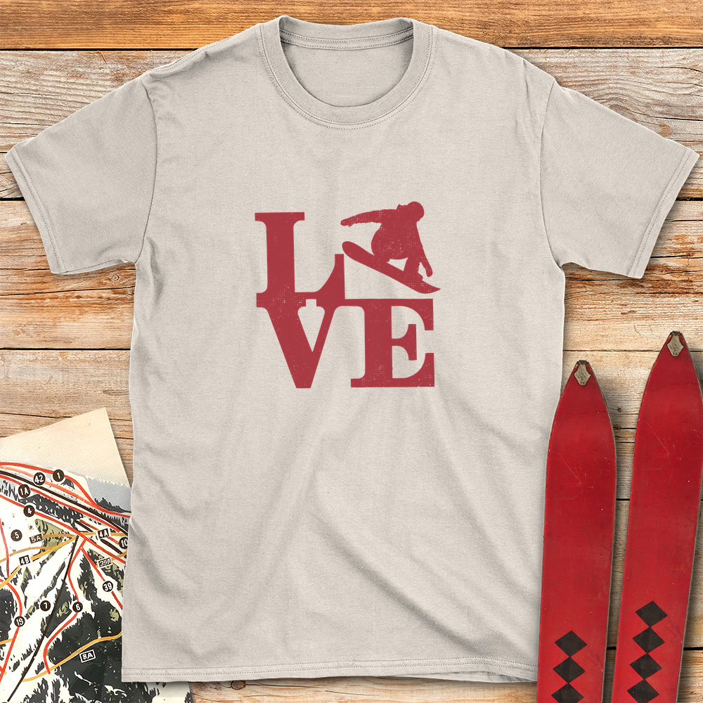 Love Sign Snowboard