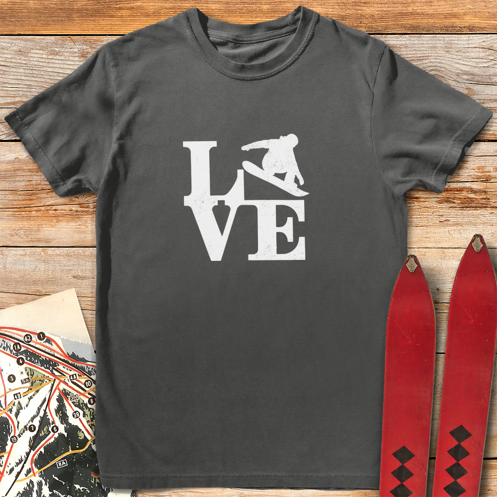 Love Sign Snowboard