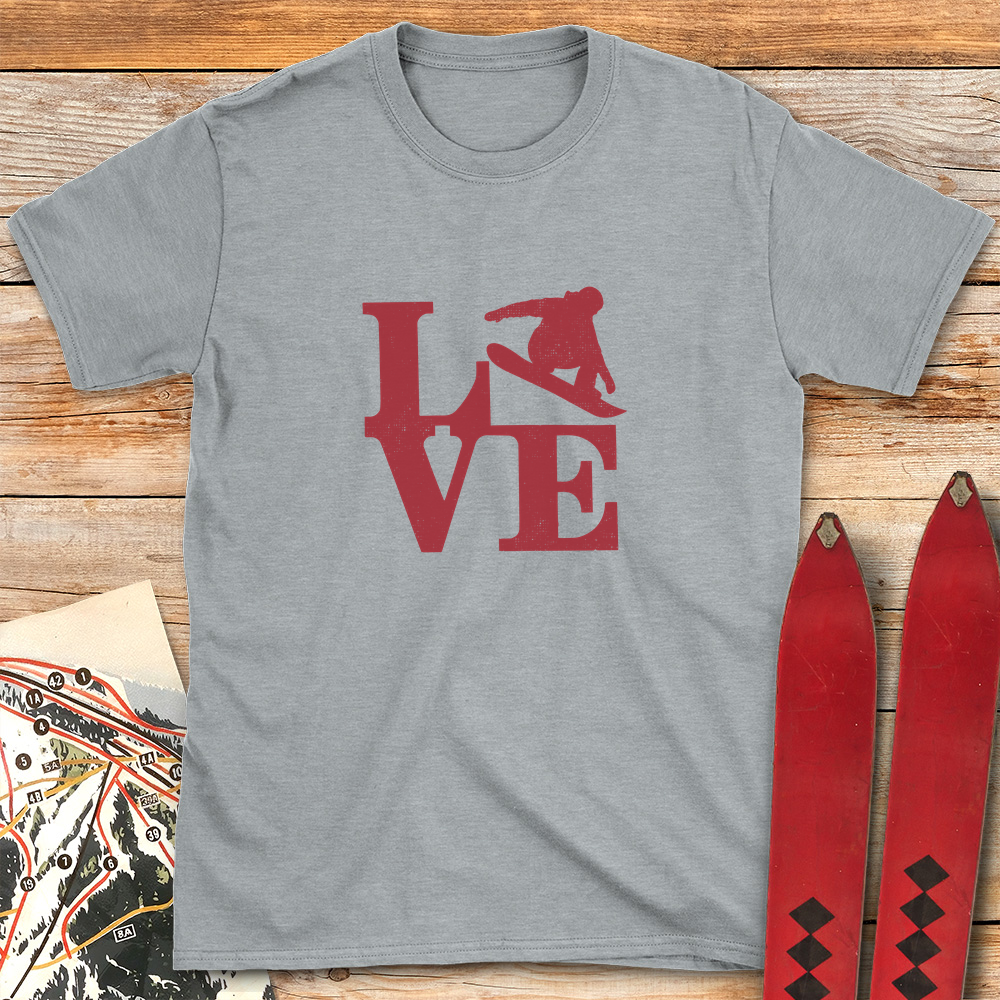 Love Sign Snowboard