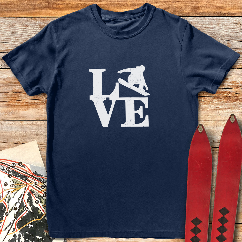 Love Sign Snowboard