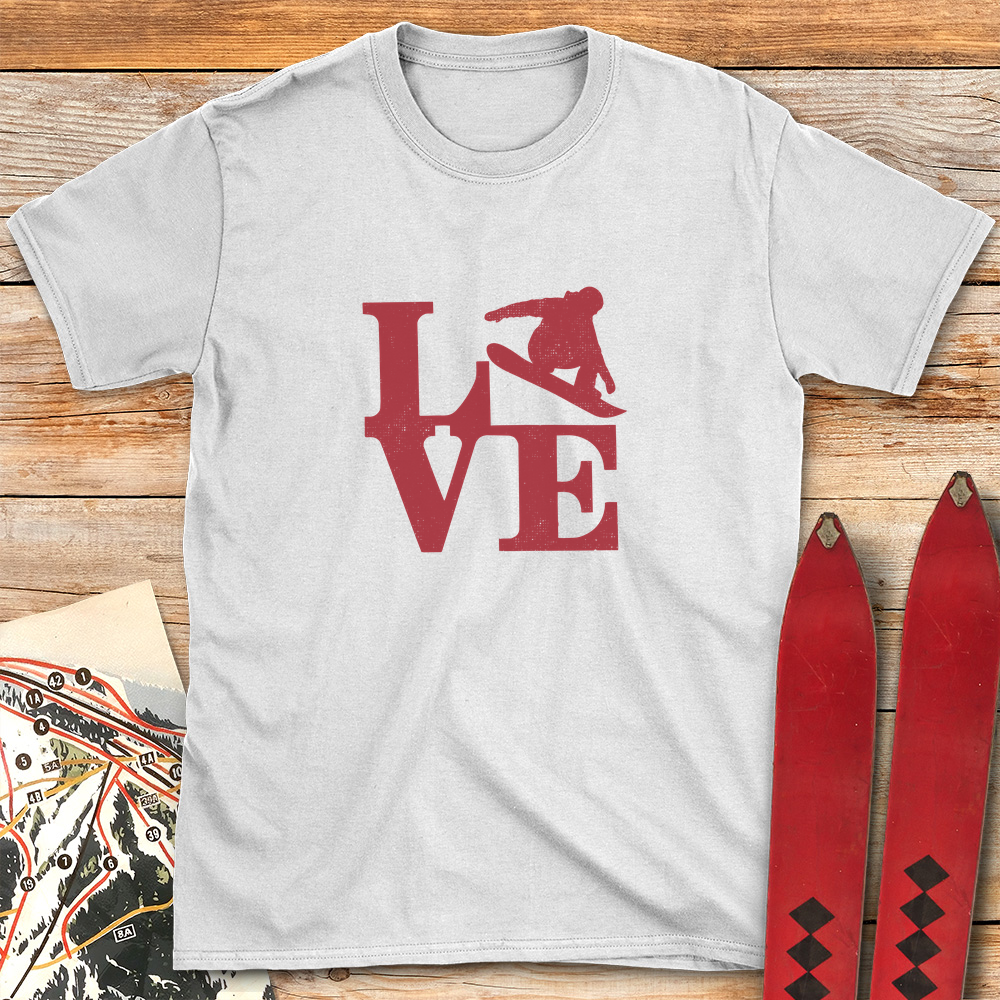 Love Sign Snowboard