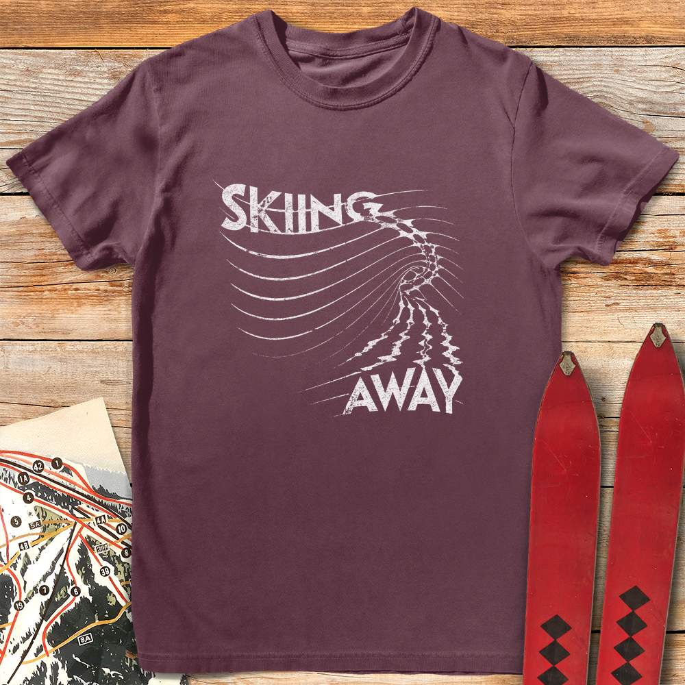 Skiing Away