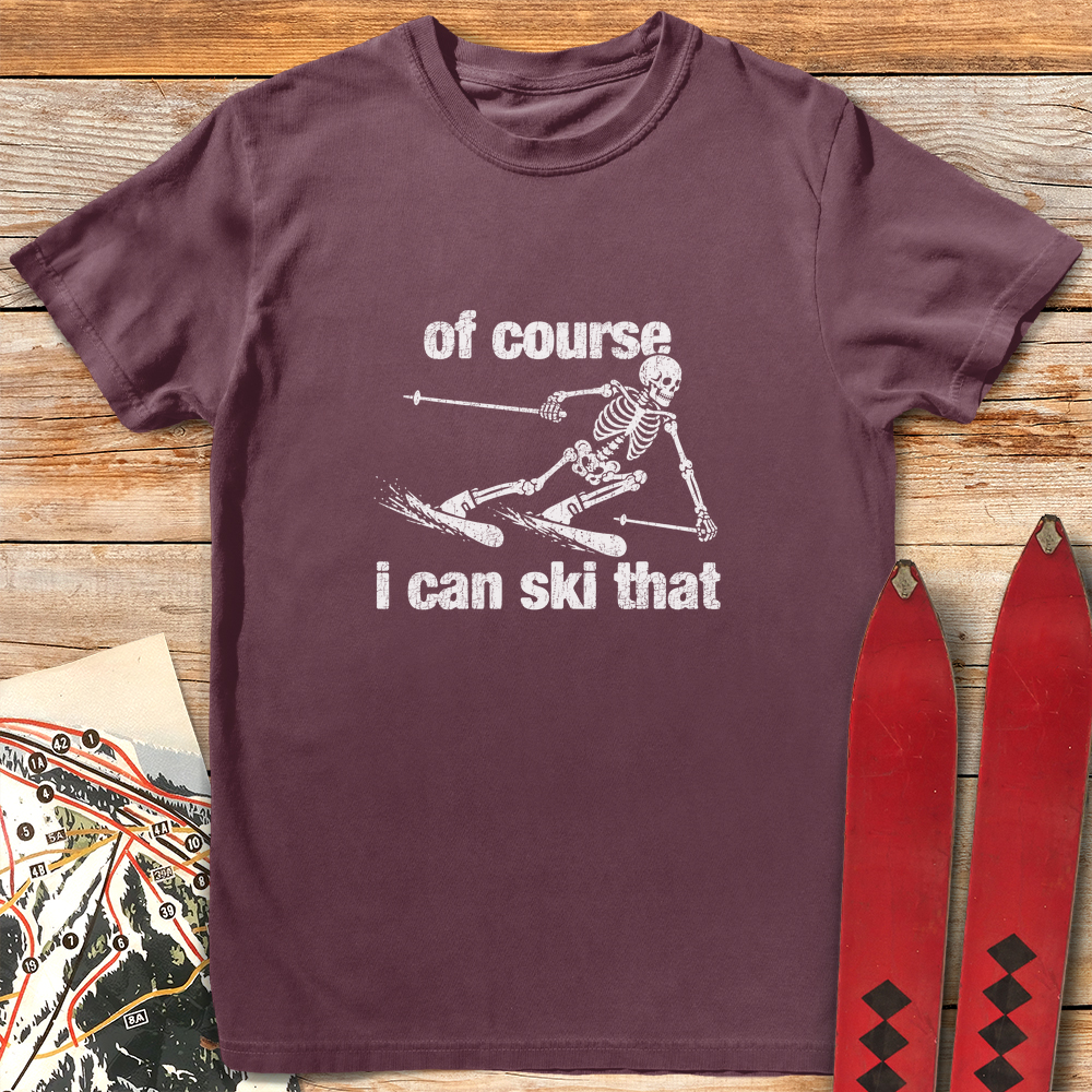 Of Course Ski Skeleton