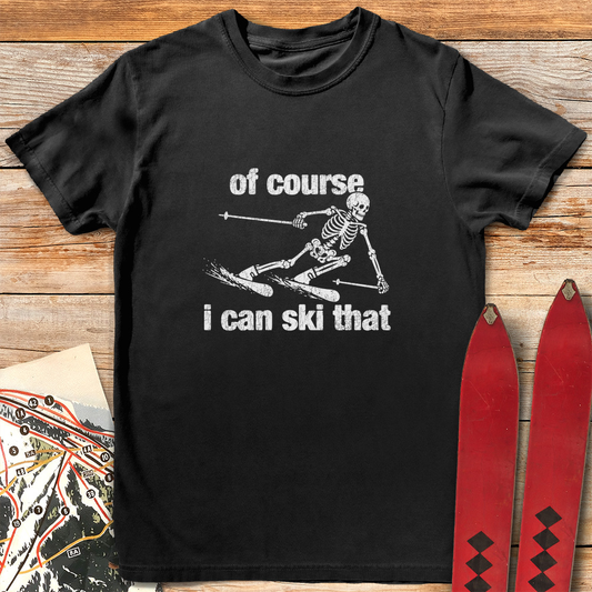 Of Course Ski Skeleton