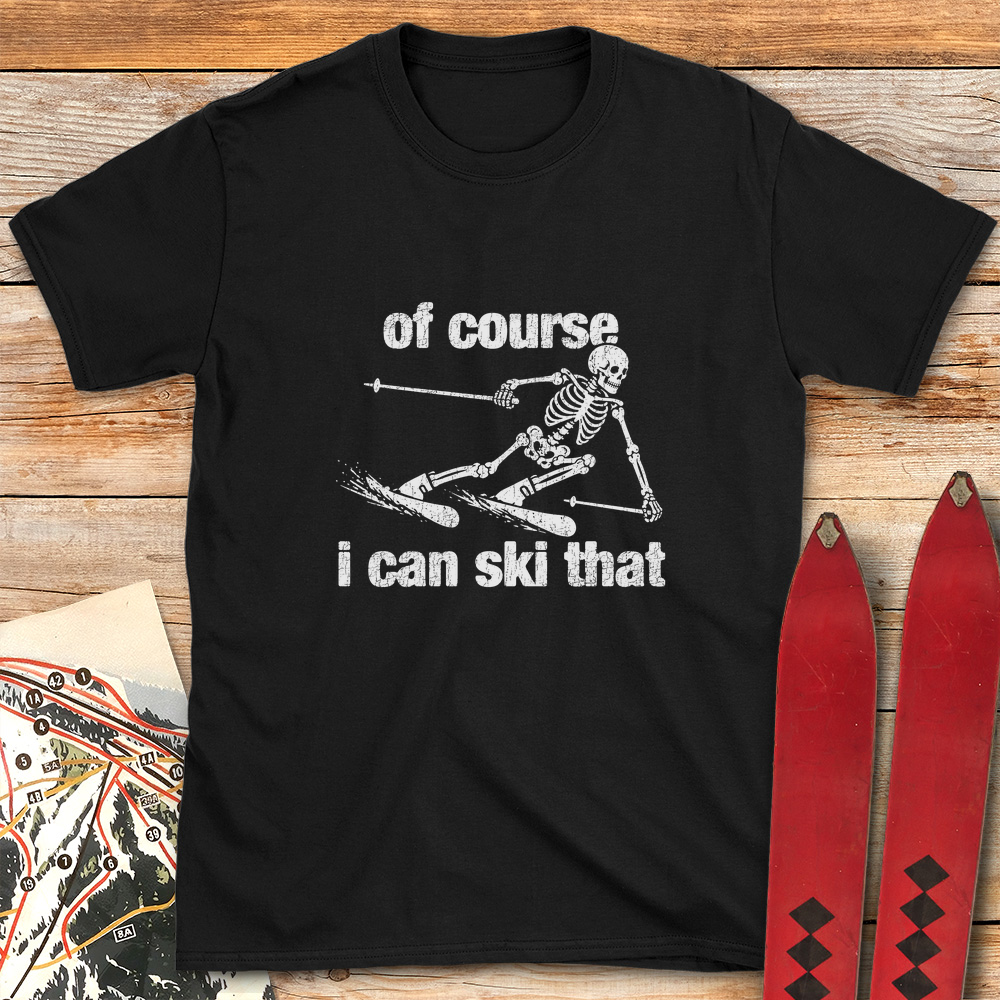 Of Course Ski Skeleton